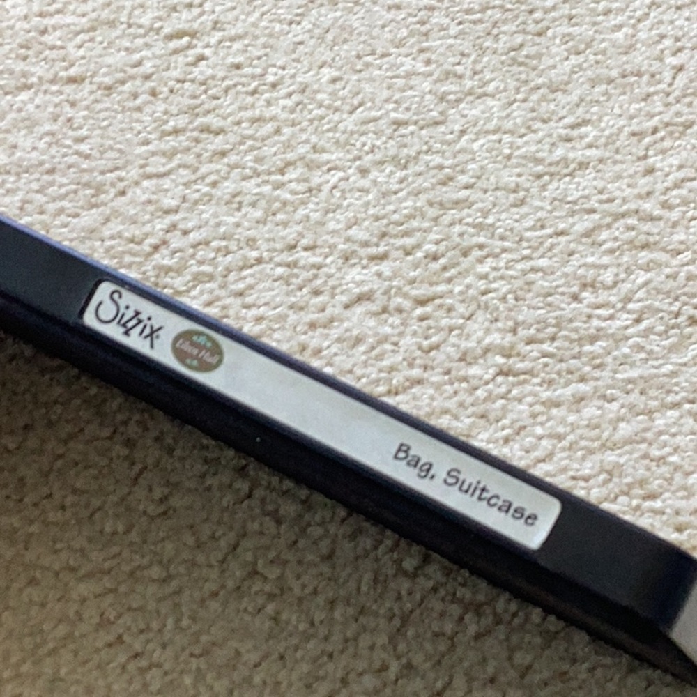 SIZZIX DIE - Bag, Suitcase